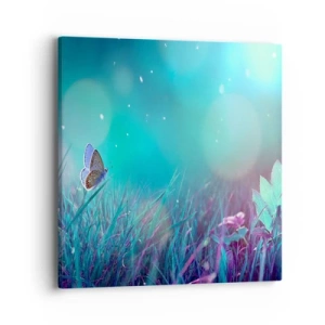 Canvas picture - Secret Life of a Meadow - 40x40 cm