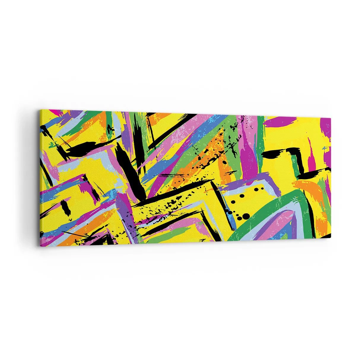 Canvas picture - Screaming from Joy - 120x50 cm