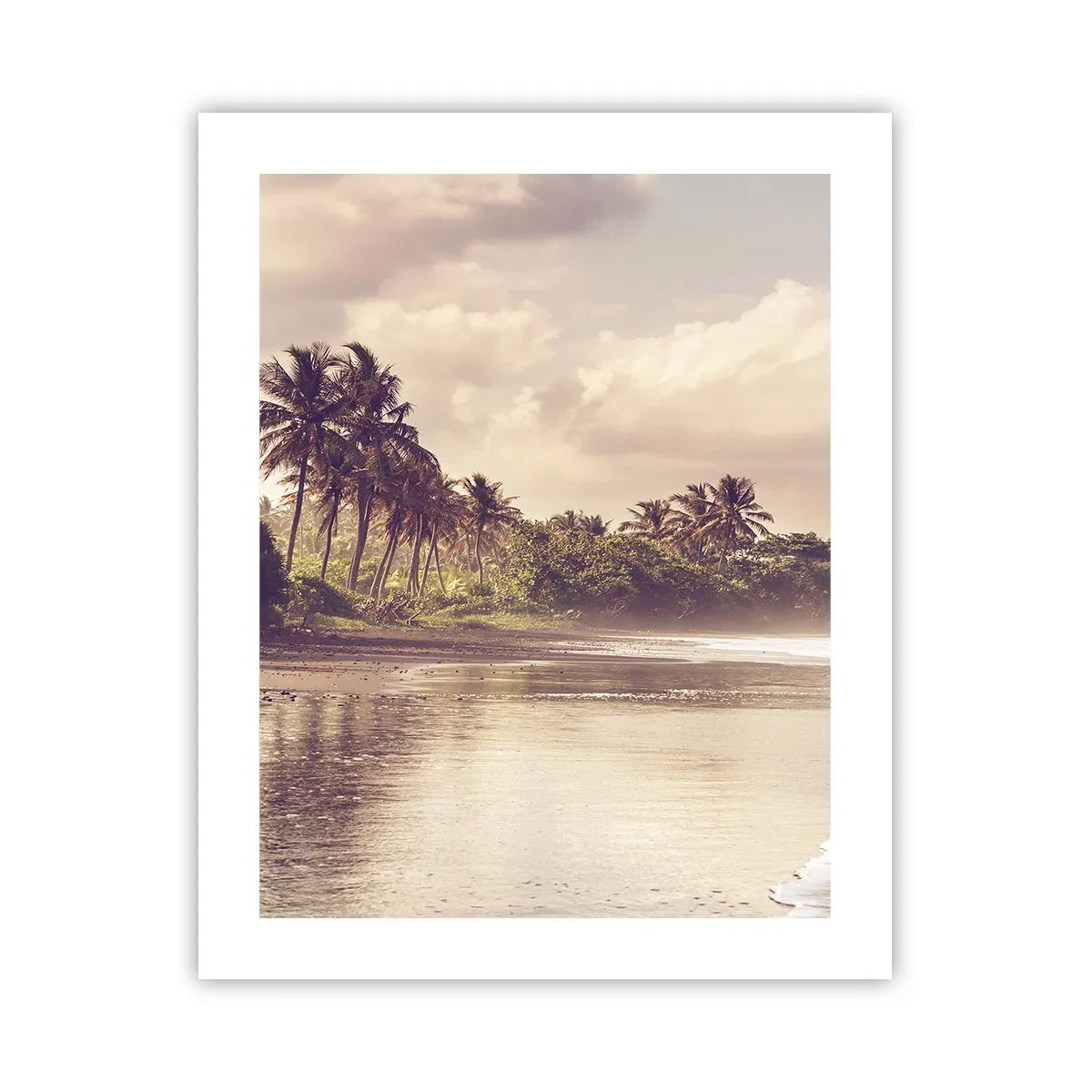 Poster - Caress of the Waves - 40x50 cm