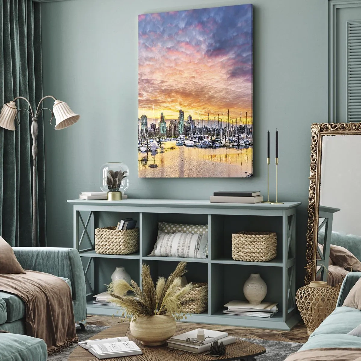 Canvas picture - City of a Thousand Sailors - 45x80 cm