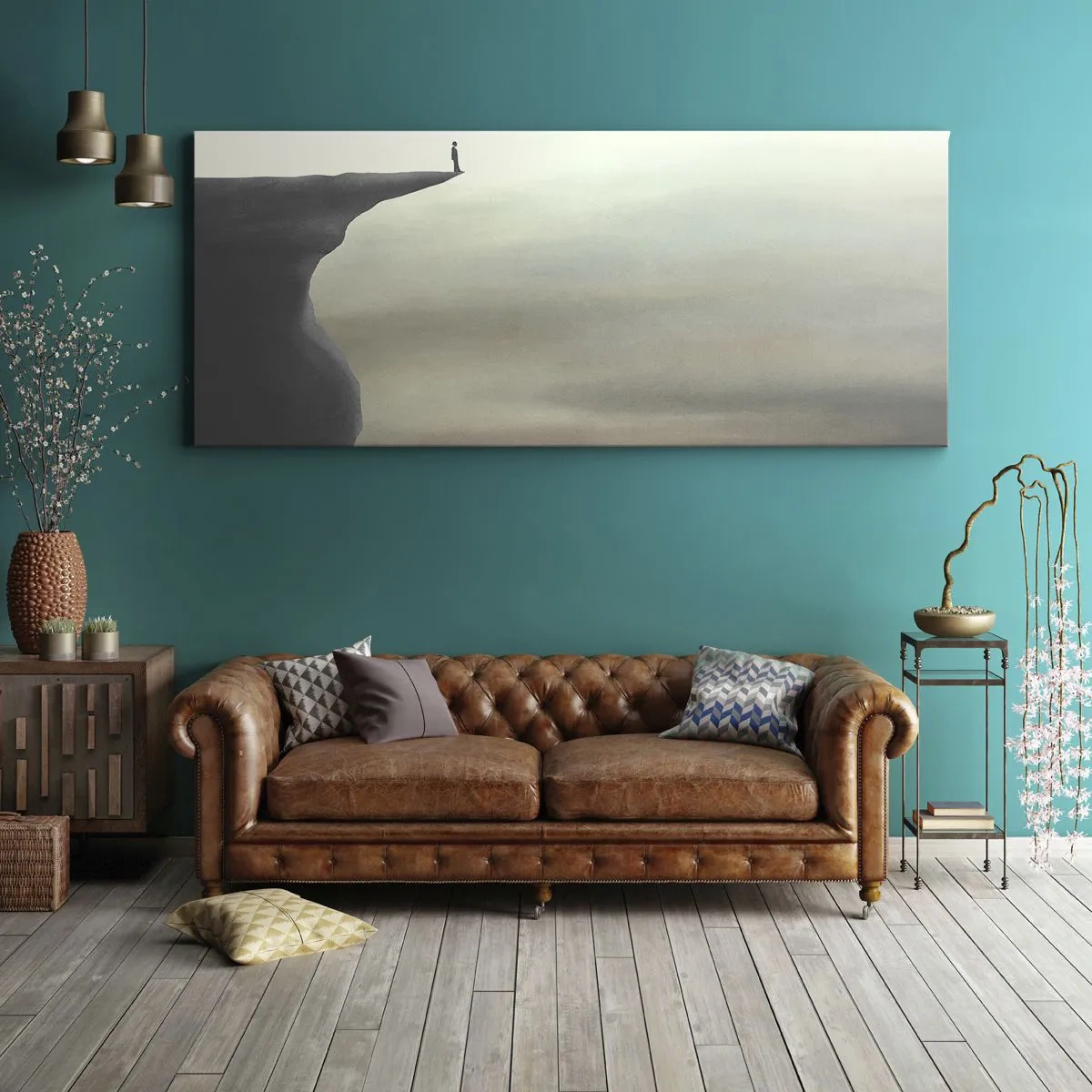 Canvas picture - Upwards, Naturally! - 120x50 cm