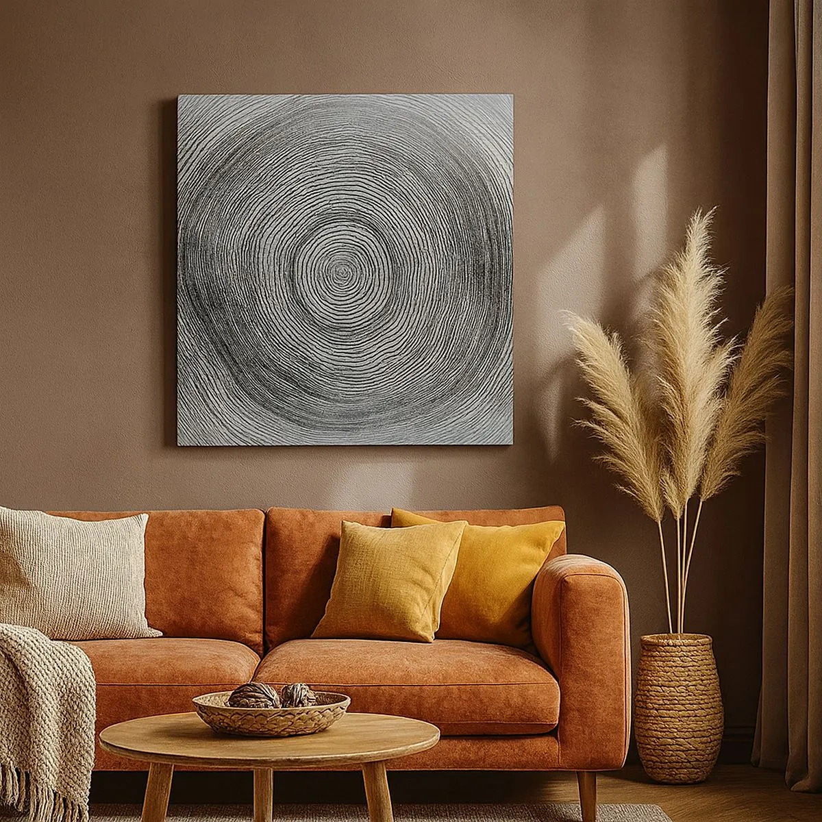 Canvas picture - Sign of the Time - 30x30 cm