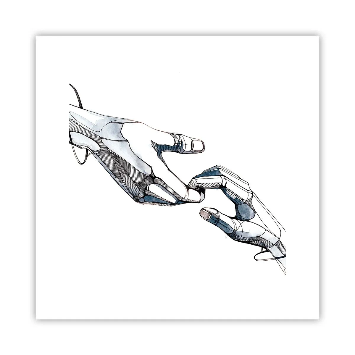 Poster - Good Gesture - 30x30 cm