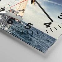 Clock face with numbers