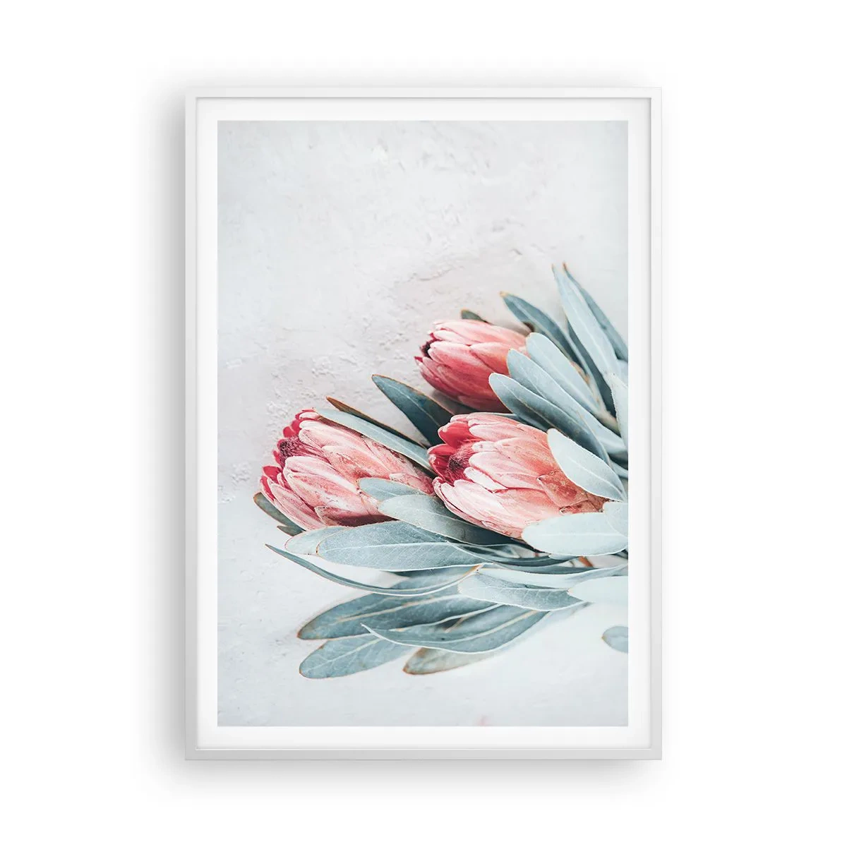 Poster in white frmae - Ashamed of Their Own Beauty - 70x100 cm