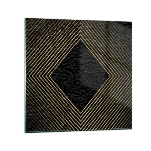 Glass picture - Geometry Glamour Style - 60x60 cm
