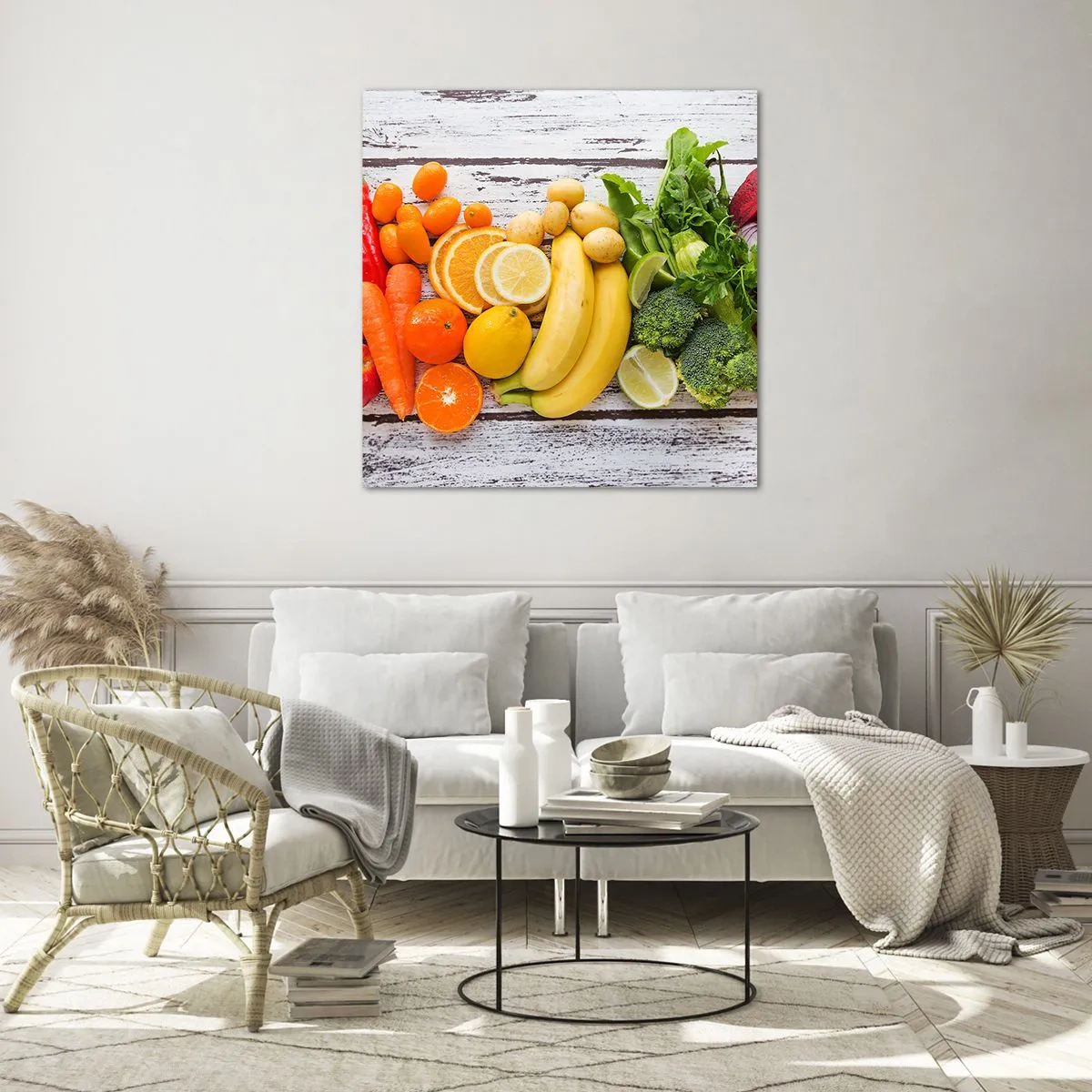 Glass picture - Is that Not Enough? - 40x40 cm