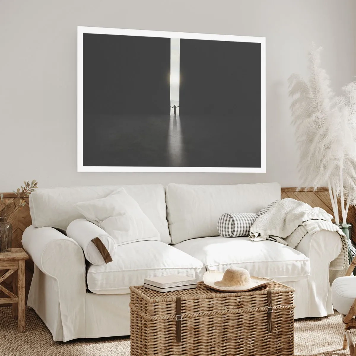 Poster - Step to Bright Future - 40x30 cm