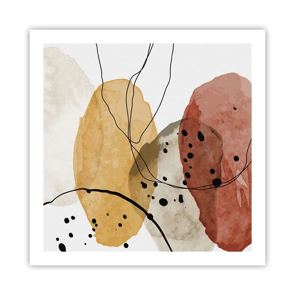 Poster - Like a Light Air - 60x60 cm