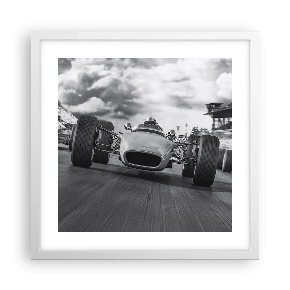 Poster in white frmae - There is Power! - 40x40 cm