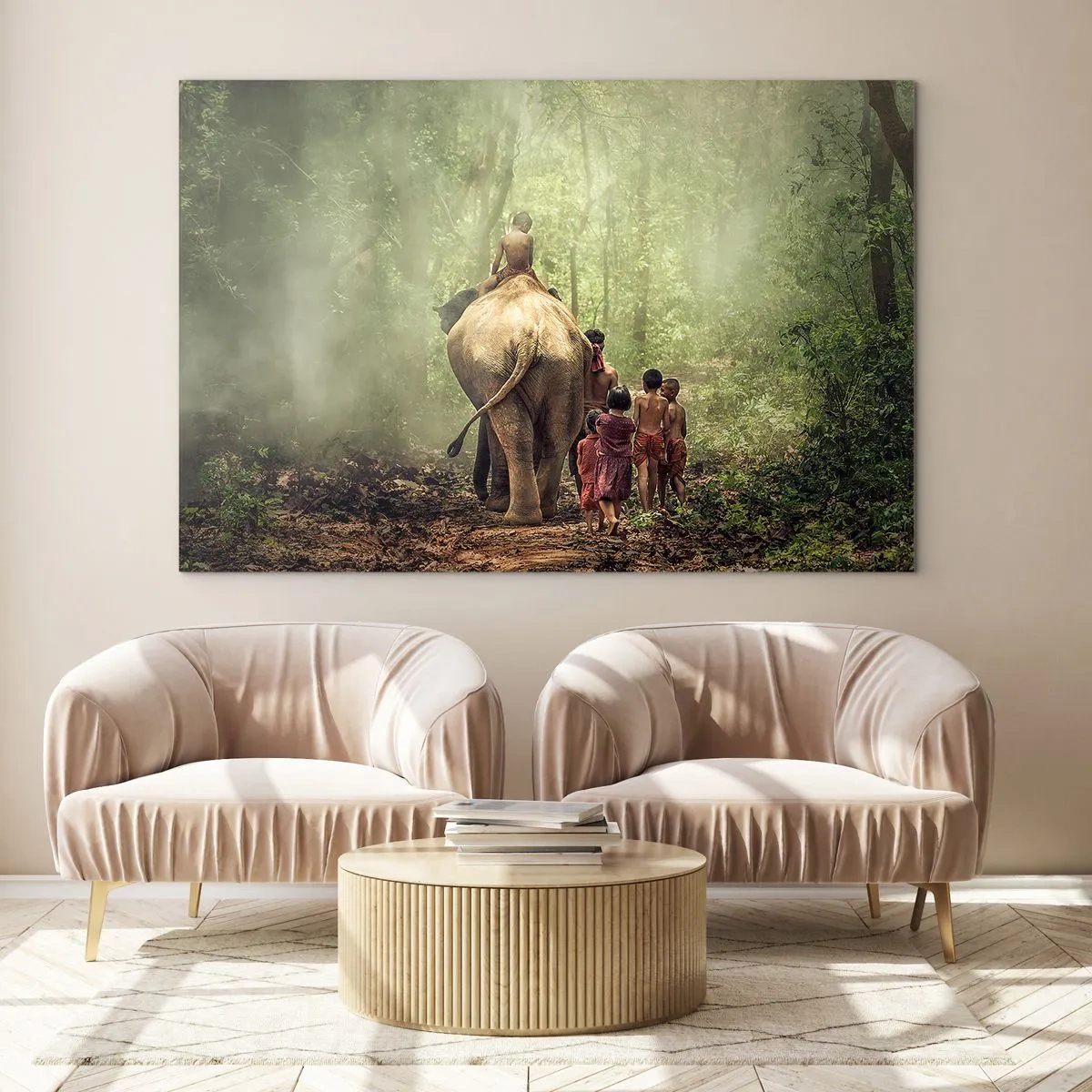 Glass picture - New Jungle Book - 120x80 cm