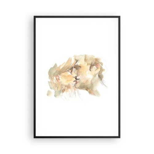 Poster in black frame - The Missing Half? - 70x100 cm