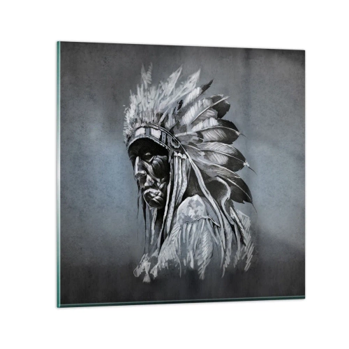 Glass picture - Return to the Roots - 70x70 cm