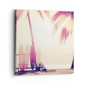 Canvas picture - It Will Be a Wonderful Day - 30x30 cm