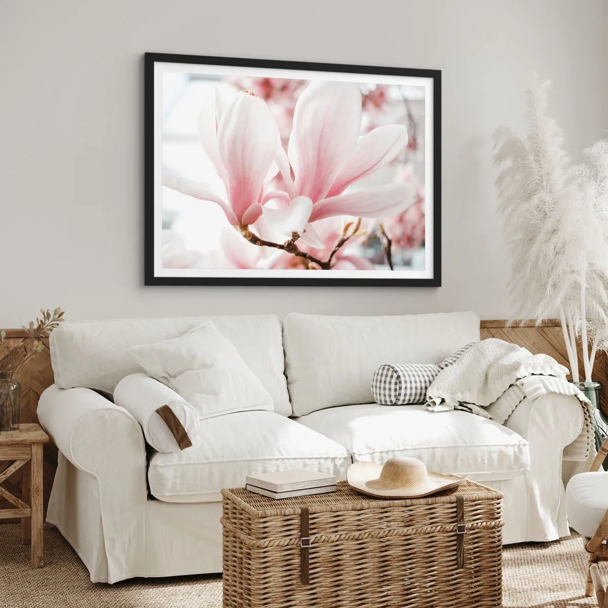 Poster in black frame - Immensity of Tenderness - 40x30 cm