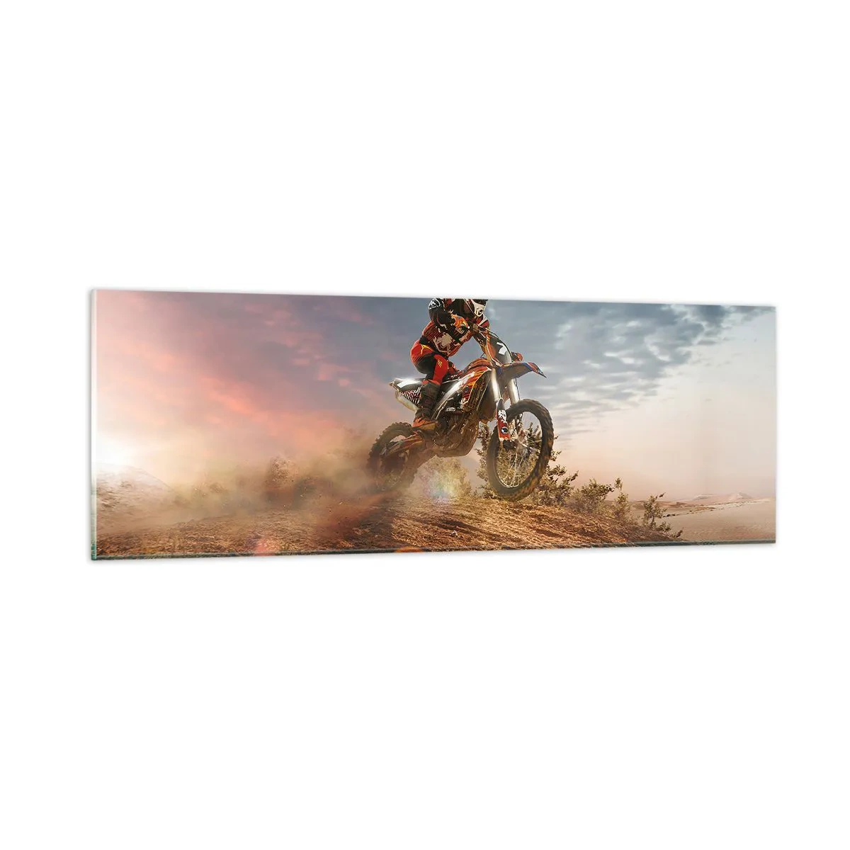 Glass picture - For Victory - 90x30 cm