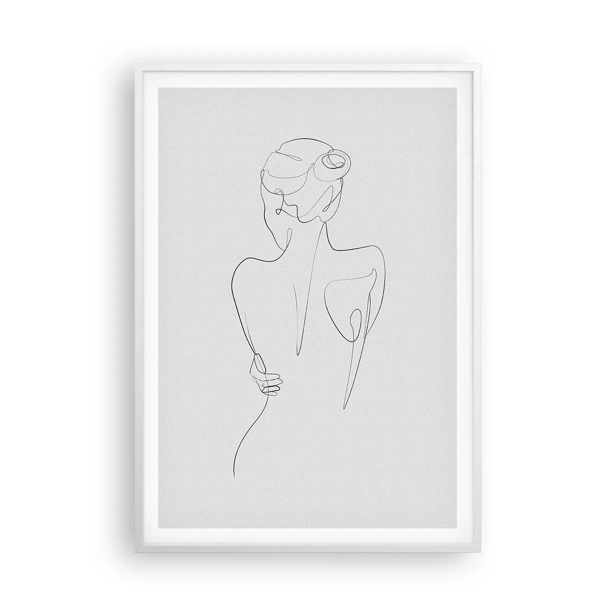 Poster in white frmae - Music of the Body - 70x100 cm