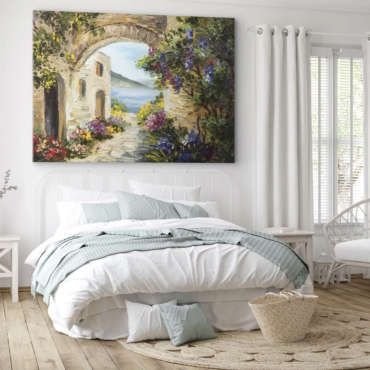 Canvas picture - Charm of a Sea Province - 100x70 cm