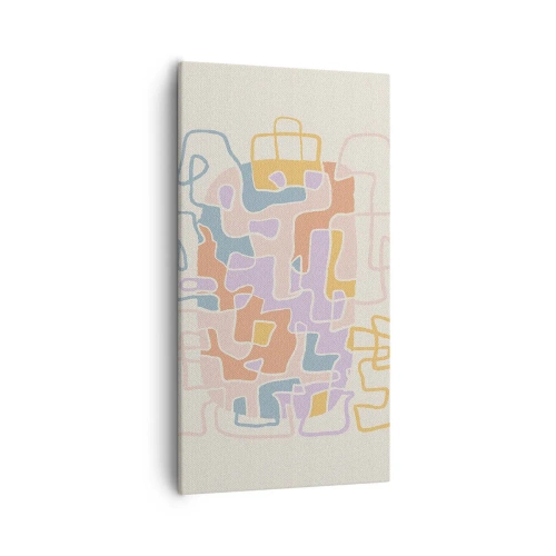 Canvas picture - Maze - Joyful Adventure - 55x100 cm