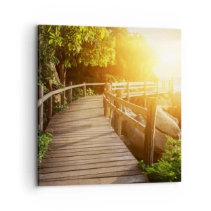 Canvas picture - Another Bend, New Wonders - 70x70 cm