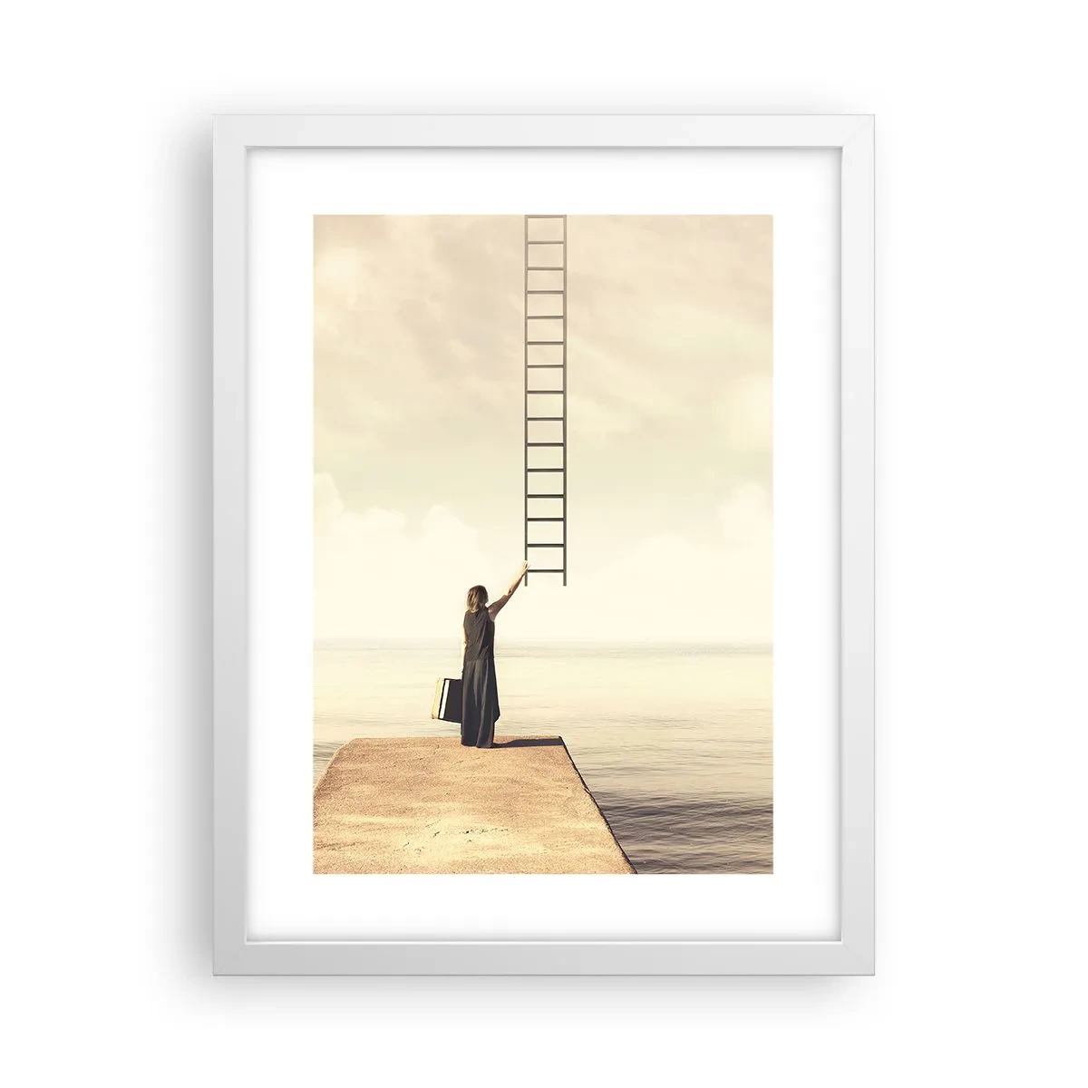 Poster in white frmae - Magical Trip - 30x40 cm