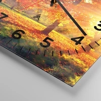 Clock face with numbers