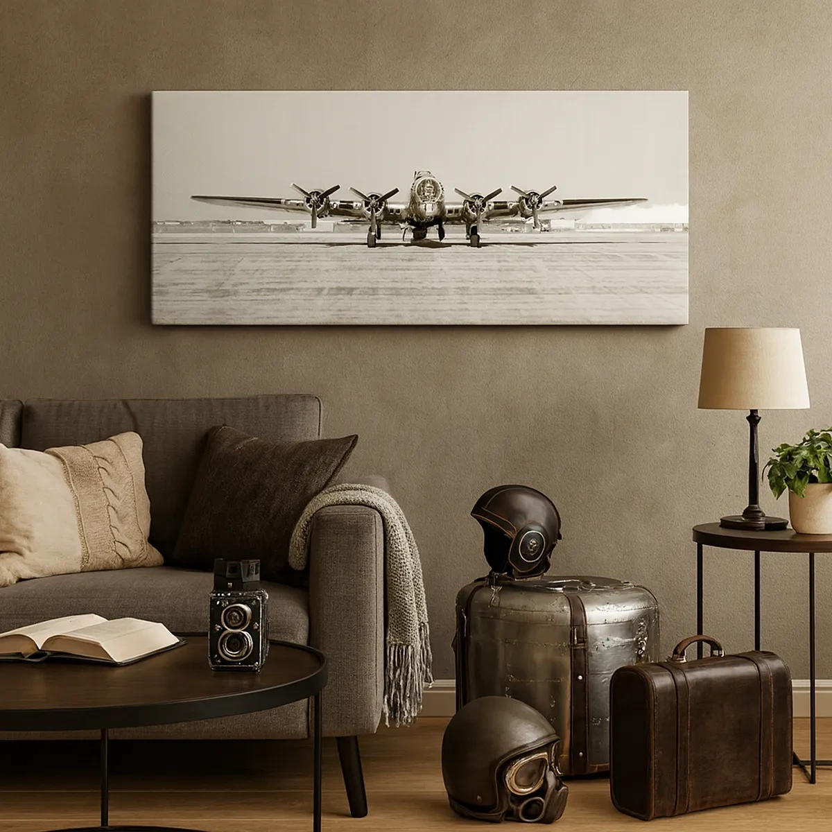 Canvas picture - Ready as Always - 30x30 cm