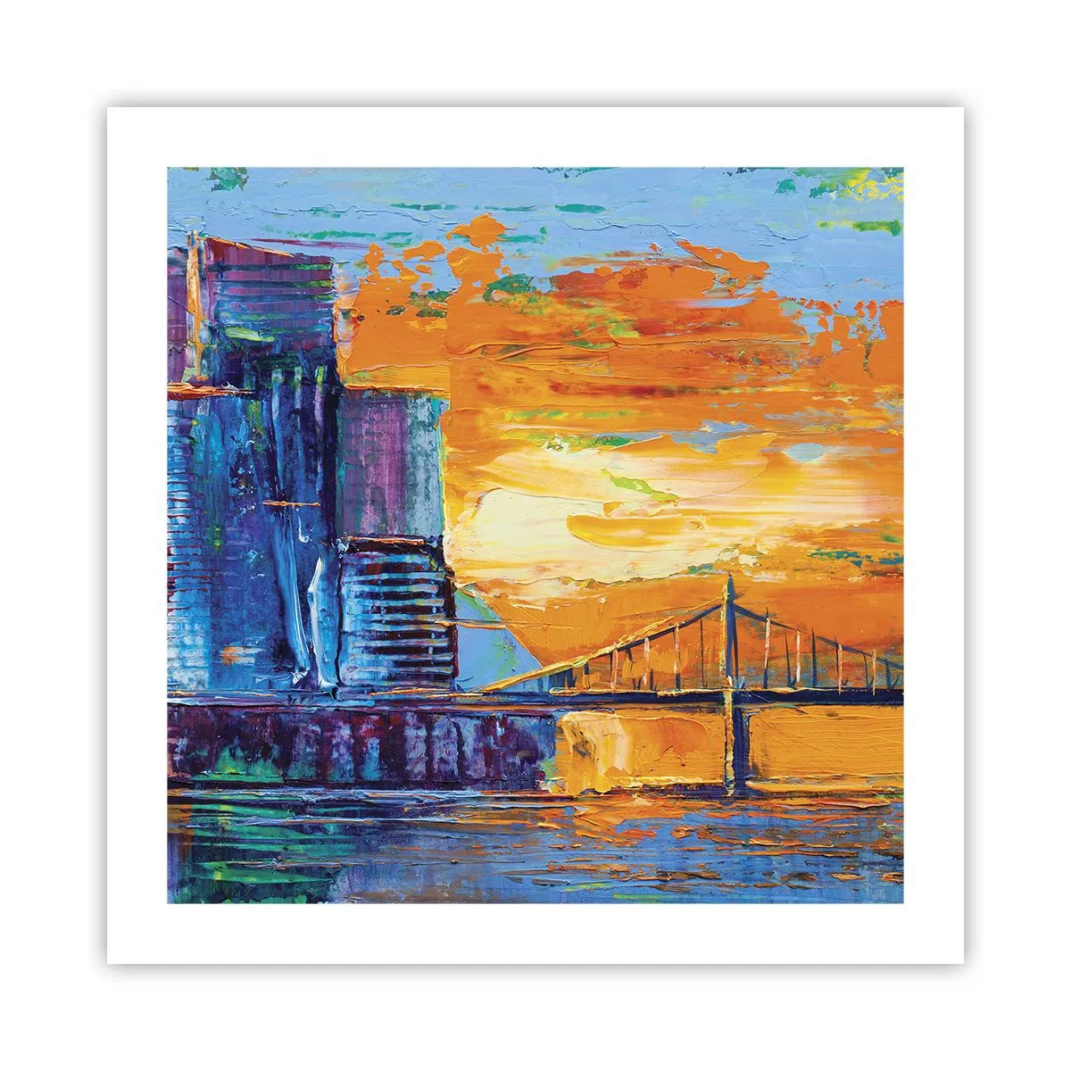 Poster - Culture and Nature - 50x50 cm