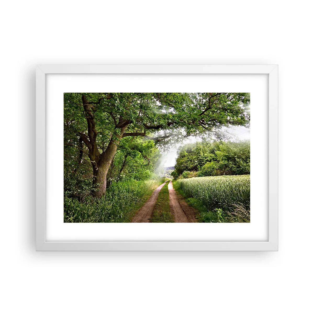 Poster in white frmae - Et in Arcadia Ego - 40x30 cm