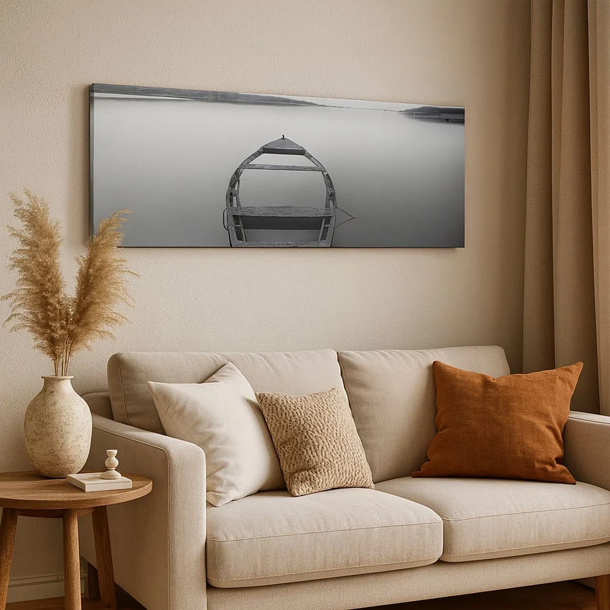 Canvas picture - Longing and Melancholy - 100x40 cm