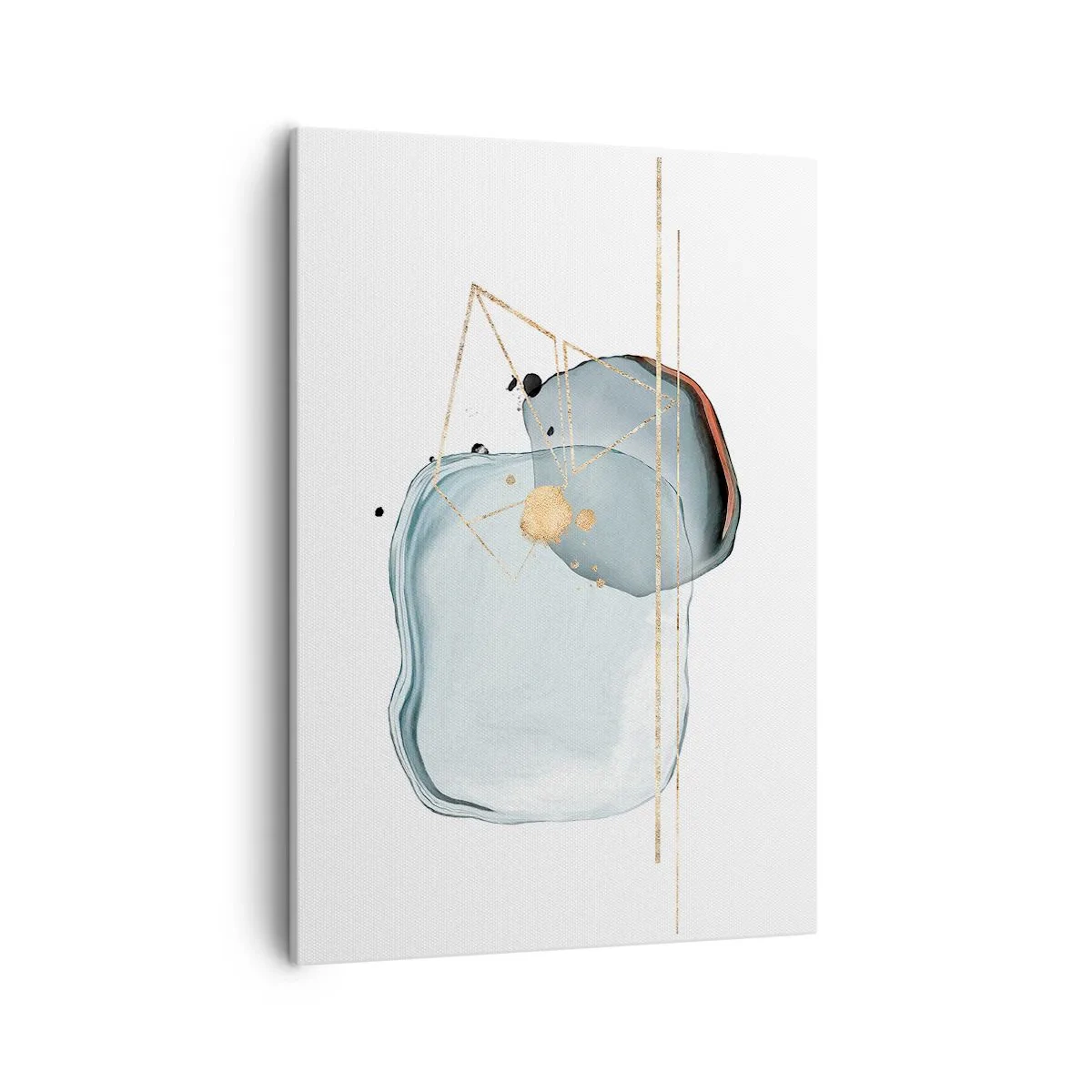 Canvas picture - Study of a Raindrop - 50x70 cm