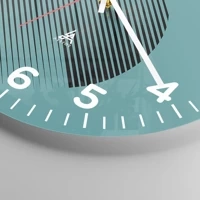 Clock face with numbers