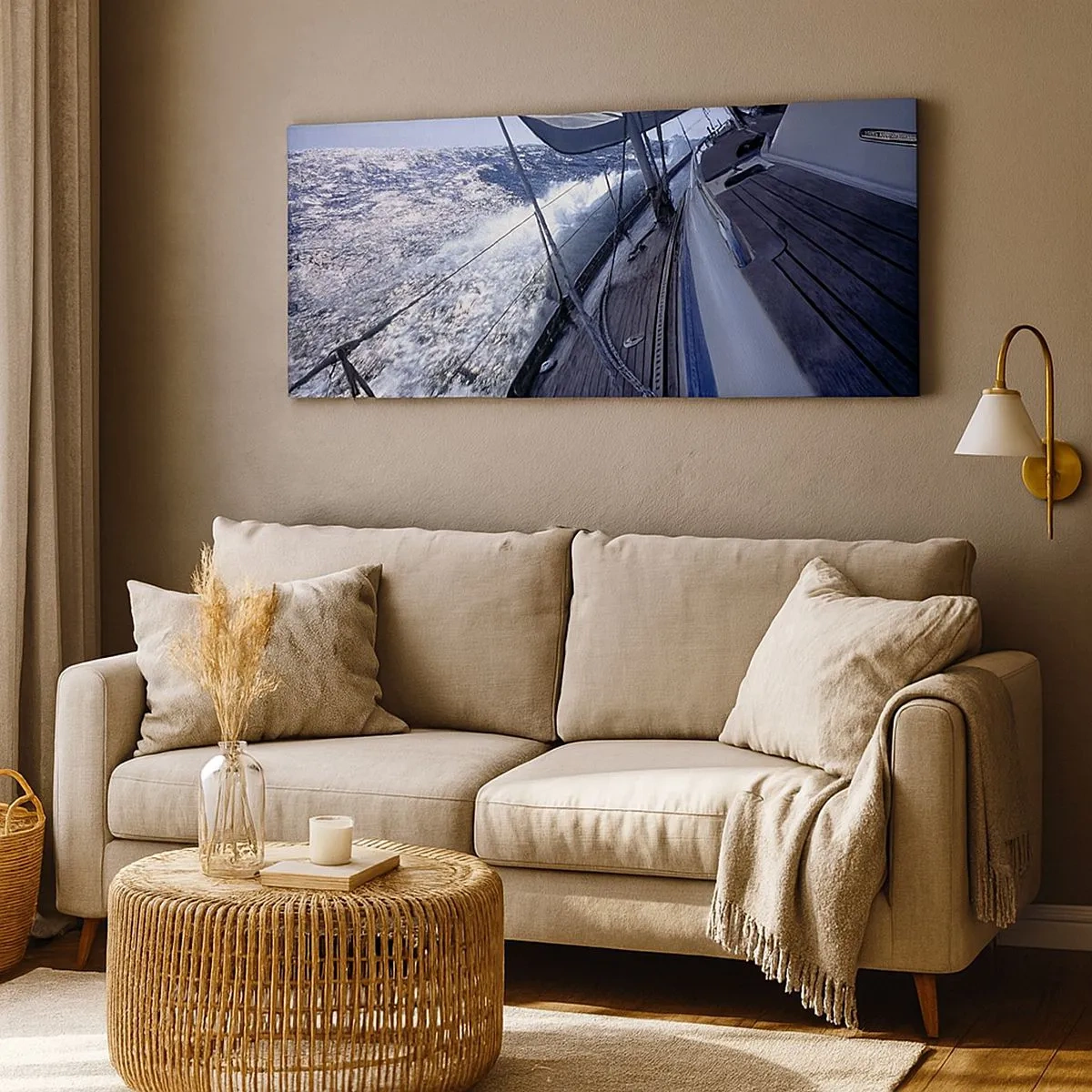 Canvas picture - I Know What Being a Bird Means - 100x40 cm