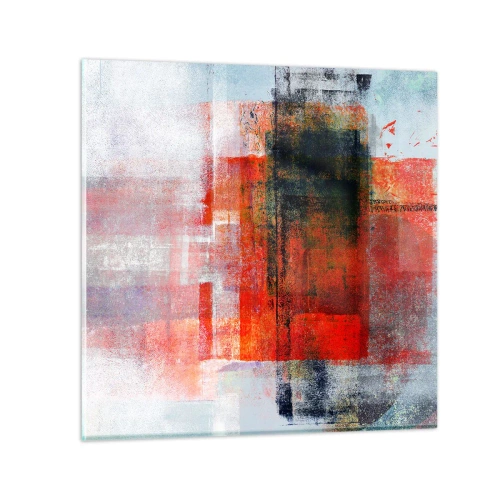Glass picture - Glowing Composition - 30x30 cm