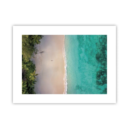 Poster - Paradise Beach - 40x30 cm