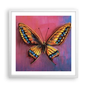 Poster in white frmae - Jewel of Nature - 50x50 cm