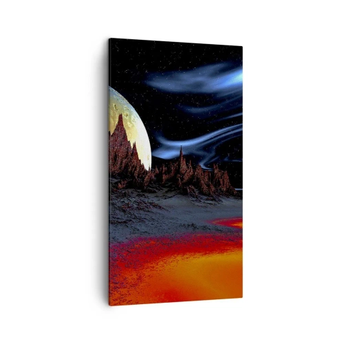 Canvas picture - Unknown World - 45x80 cm