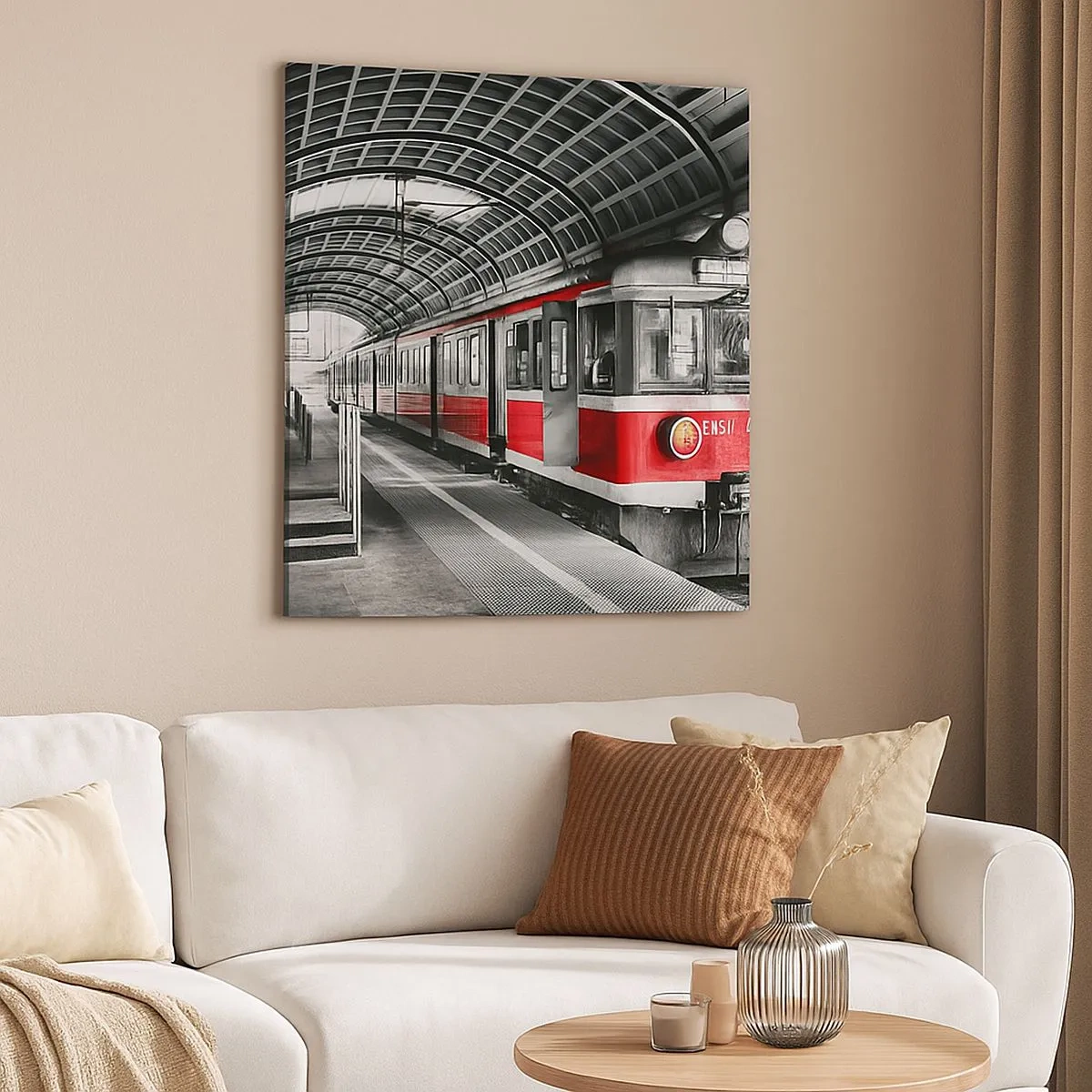 Canvas picture - It Might Be a Trip of Life - 30x30 cm