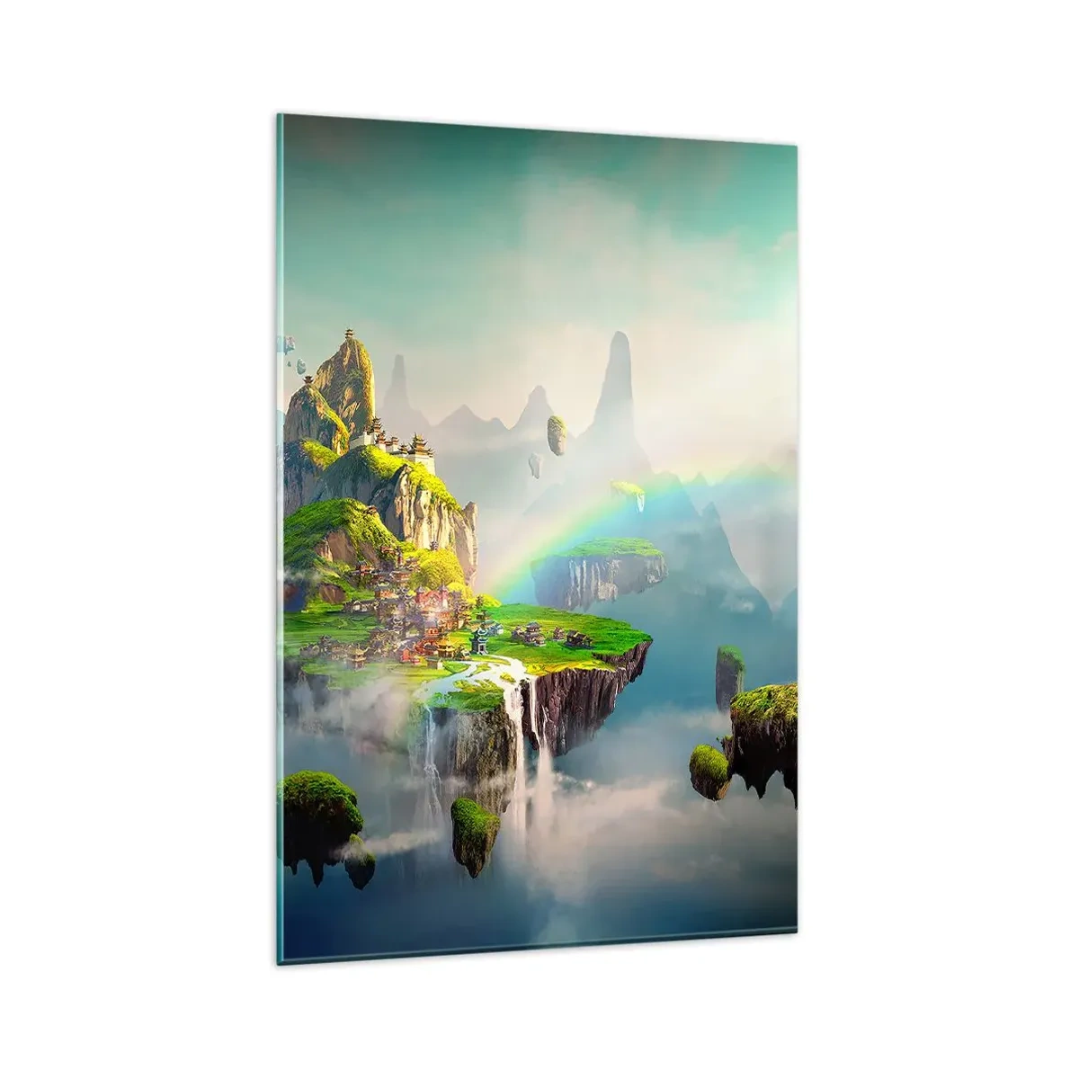 Glass picture - Internal Heaven - Happy Islands - 80x120 cm