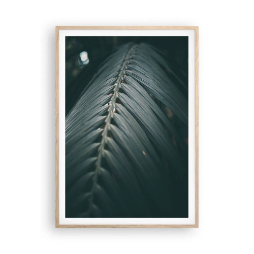 Poster in light oak frame - Precision of Nature - 70x100 cm