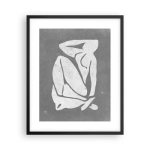 Poster in black frame - Lost in Thoughts - 40x50 cm