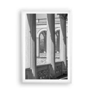 Poster in white frmae - Sunny Arcade - 61x91 cm