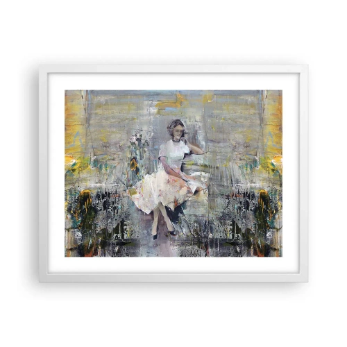 Poster in white frmae - Classical and Modern - 50x40 cm