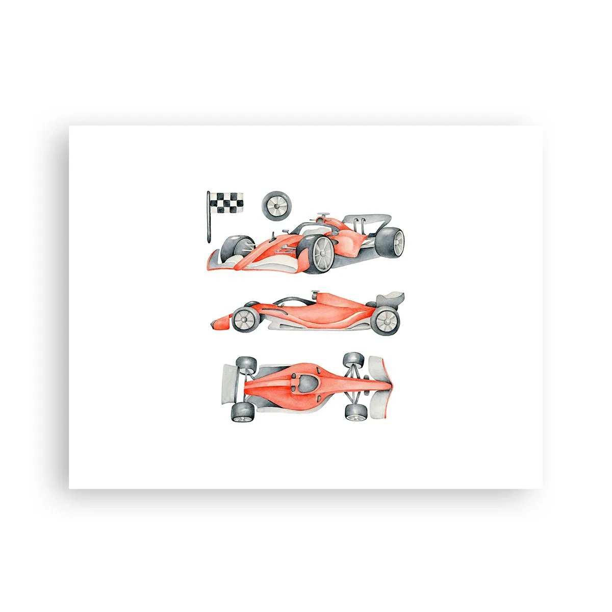 Poster - Race for the Dreams - 40x30 cm