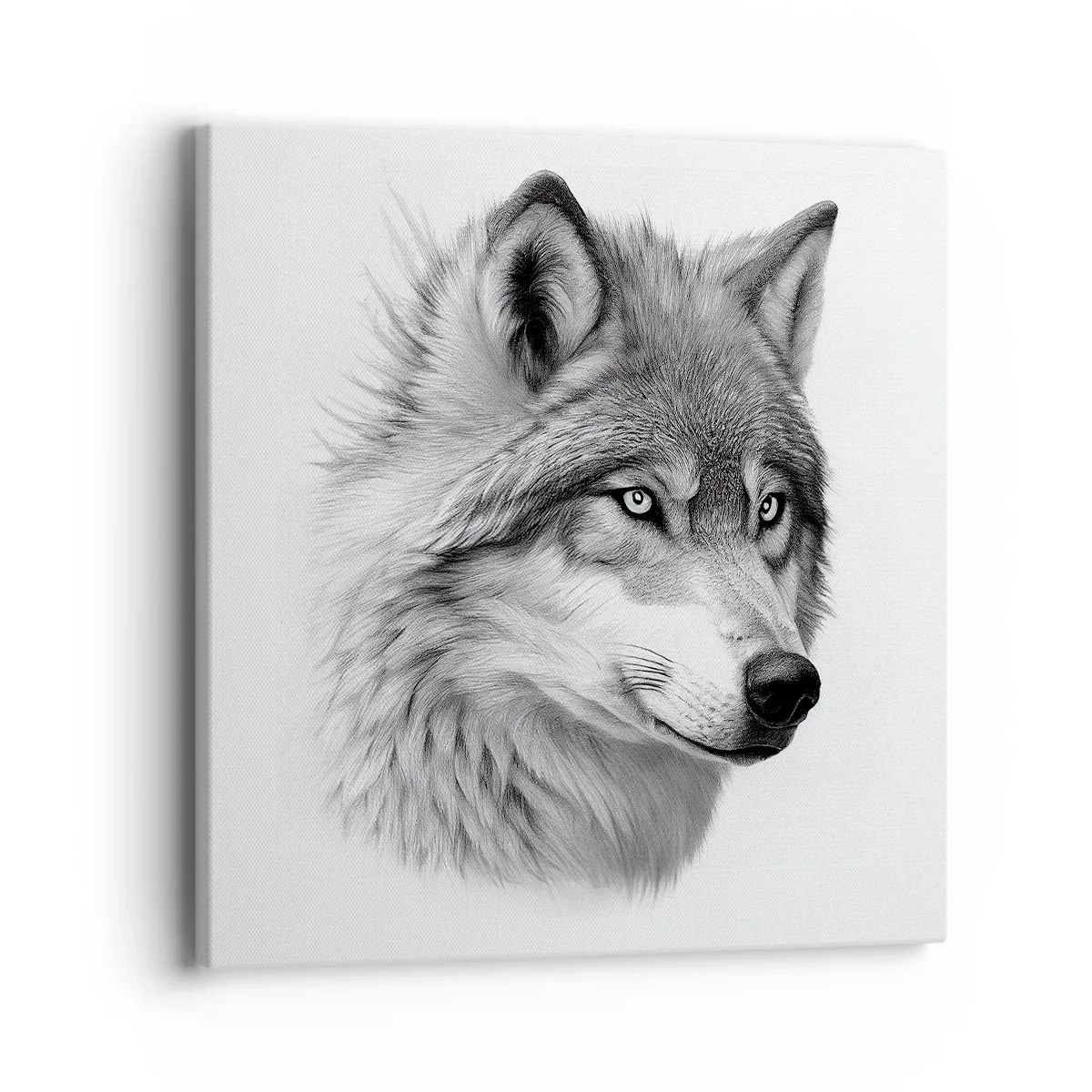 Canvas picture - Alpha - Without a Doubt - 40x40 cm