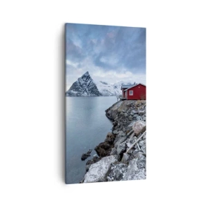 Canvas picture - Scandinavian Retreat - 45x80 cm