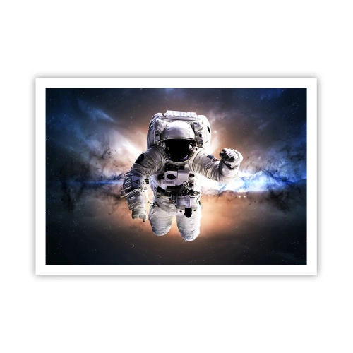 Poster - Greetings from Space - 100x70 cm