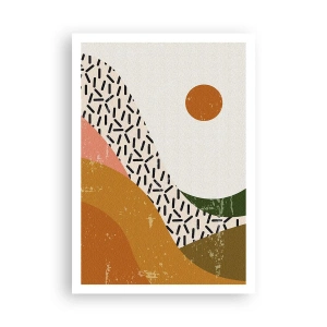 Poster - Sunny Abstract - 70x100 cm