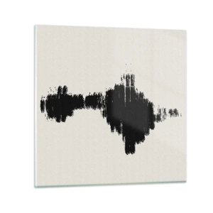 Glass picture - Vibrations of Imagination - 60x60 cm