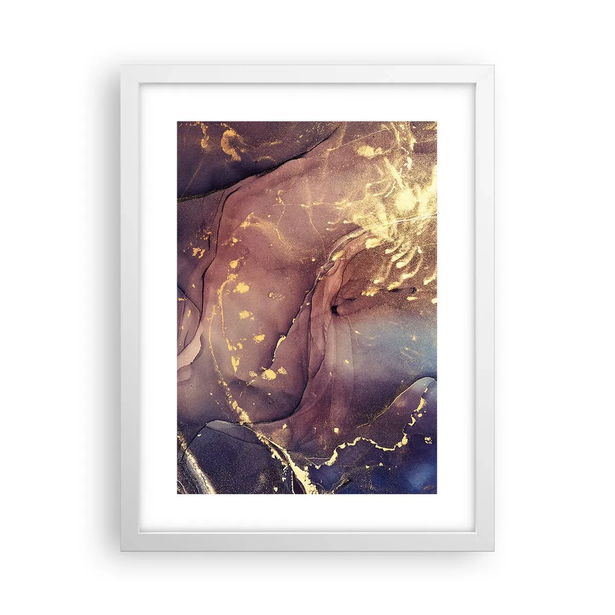 Poster in white frmae - Matter and Spirit - 30x40 cm